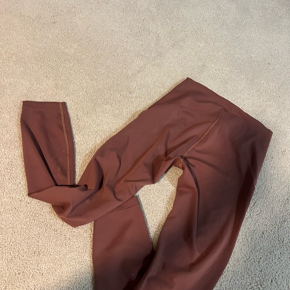 Lululemon Athletica Chocolate Brown Leggings - Picture 1 of 3